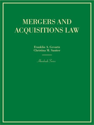 cover image of Mergers and Acquisitions Law